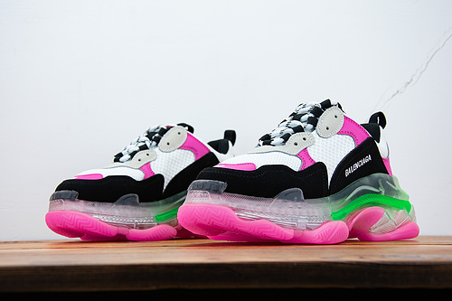 Triple S Clear Sole White Green Pink 36-40-f5c632b7